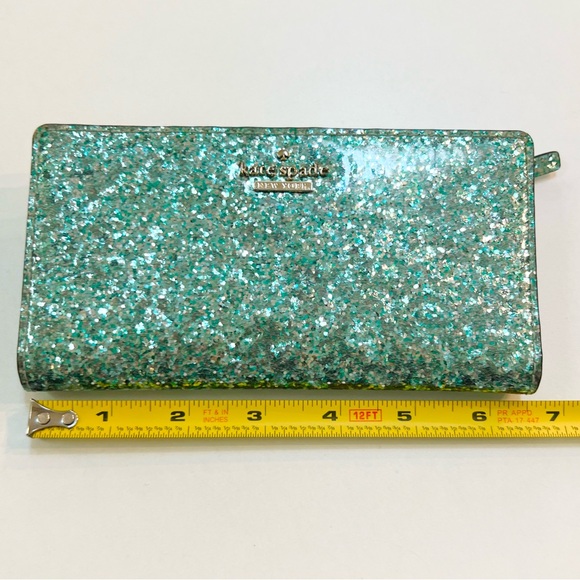 Kate Spade Green Glitter Bag - Picture 6 of 10